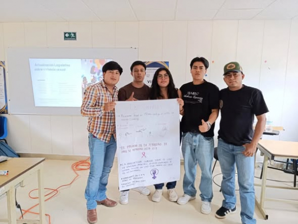 Se realizaron una serie de talleres enfocados en la prevención e identificación de la violencia digital, acecho o stalking, acoso y hostigamiento sexual
